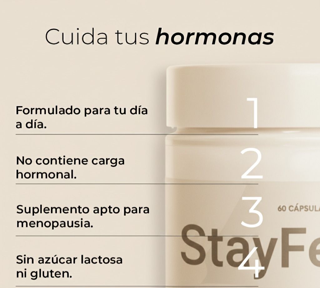 Stayfem - Equilibrio hormonal sin estrés.